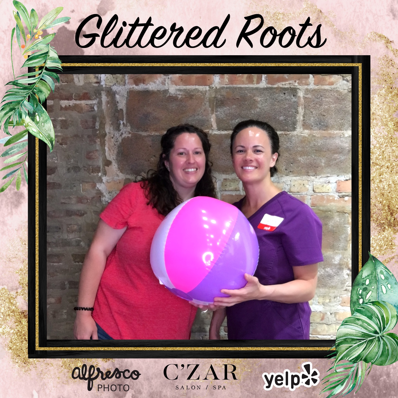 Yelp Elite: Glittered Roots | View more photos from the event at events.alfrescophoto.com/u/AlfrescoPhoto/Yelp-Elite-Glittered-Roots